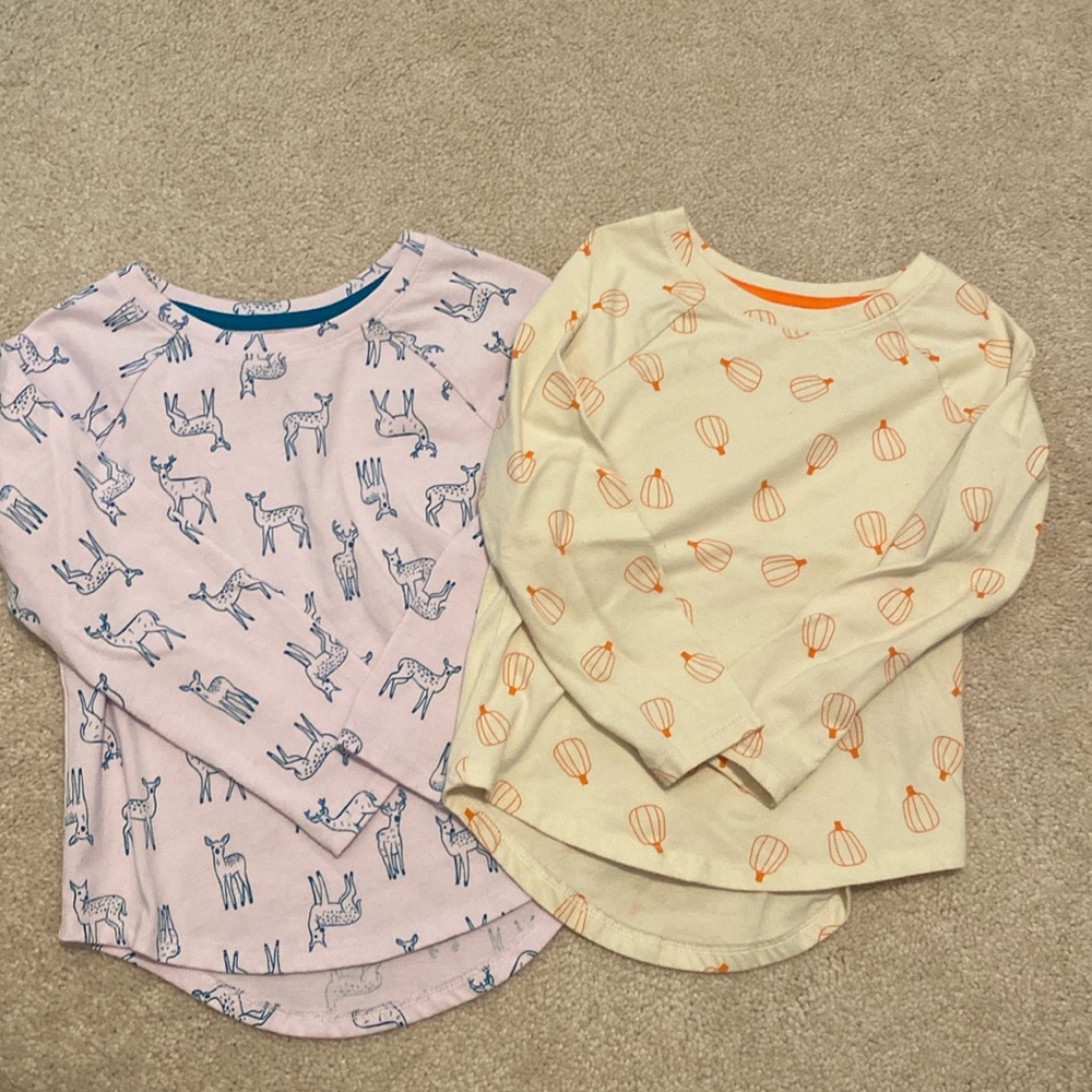 Cat and jack toddler long sleeve bundle 4t
